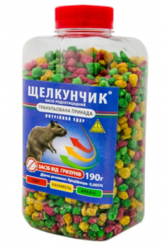 Щелкунчик гранулы от грызунов (микс) 190 г - 1