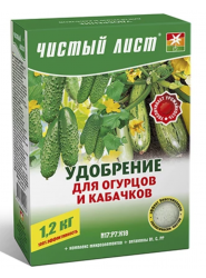 Добриво для огірків та кабачків Чистий Лист 300 г