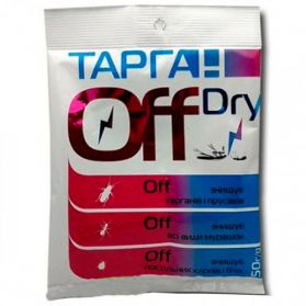 порошок от тараканов ТарганOFF Dry 50 г - 1