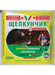 Щелкунчик зерно от грызунов 200 гр