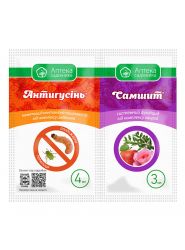 Інсектицид Антигусінь 4 мл, + Самшит 3 мл, Укравіт