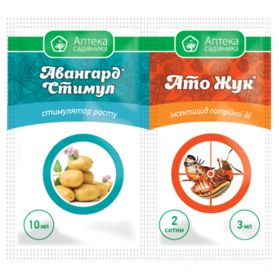 Инсектицид АТО Жук 3 мл + Авангард Стимул 10 мл Укравит - 1