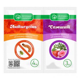 Инсектицид Антигусеница 4 мл + Самшит 3 мл Укравит - 1